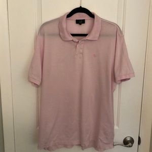 Men’s Alfred Dunhill Pink Polo